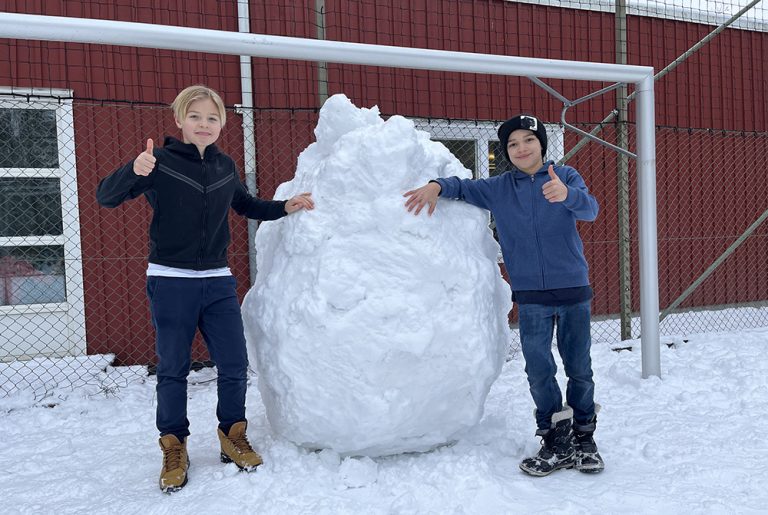 Lidingös största snöboll?