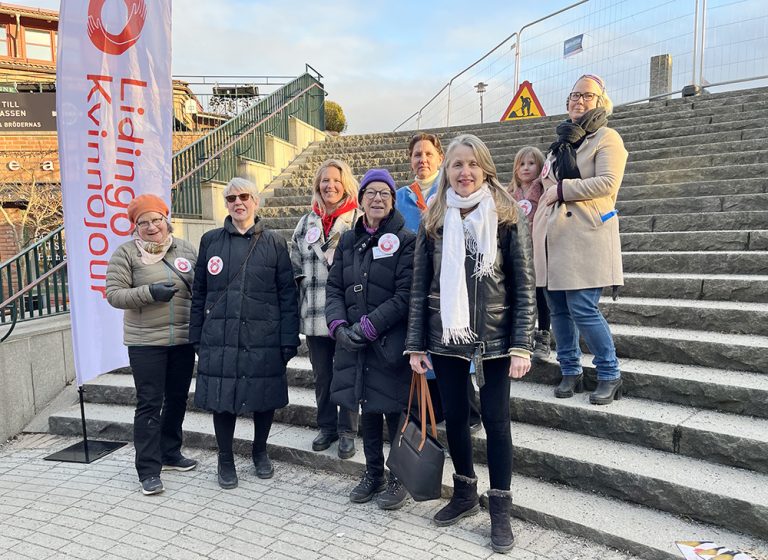 Manifestation på kvinnodagen