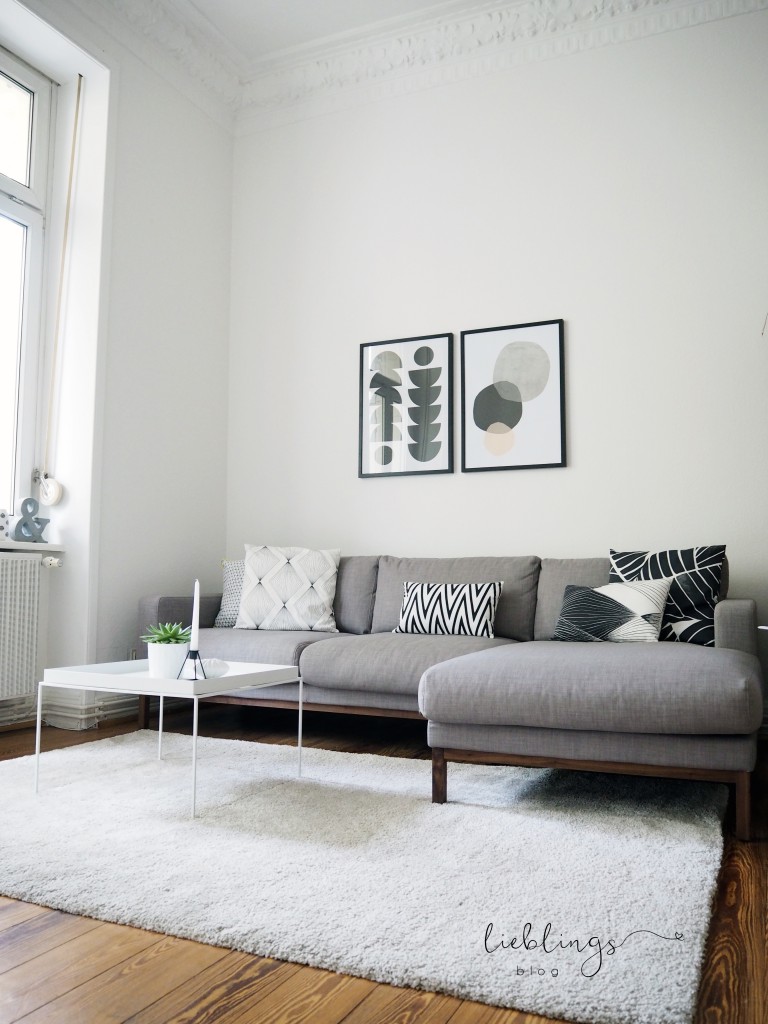 Ein Designklassiker in Lieblings' Wohnzimmer: Der Tray Table von Hay aus dem Online-Shop Smow.