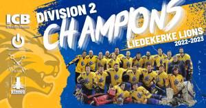 Lions Divisie 2 – Kampioen !