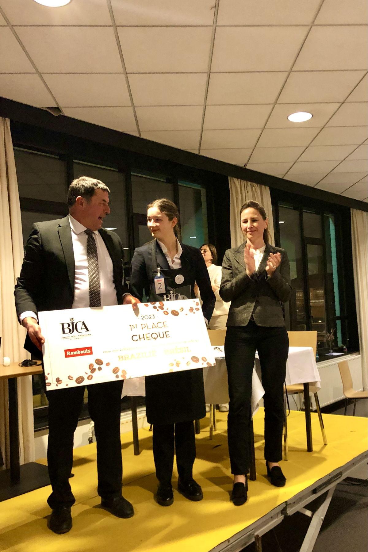 Zara De Vos (17 ans) de Gand est Belgian Junior Coffee Ambassador 2023