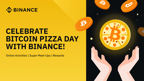 Binance viert wereldwijd feest ter ere van Bitcoin Pizza Dag