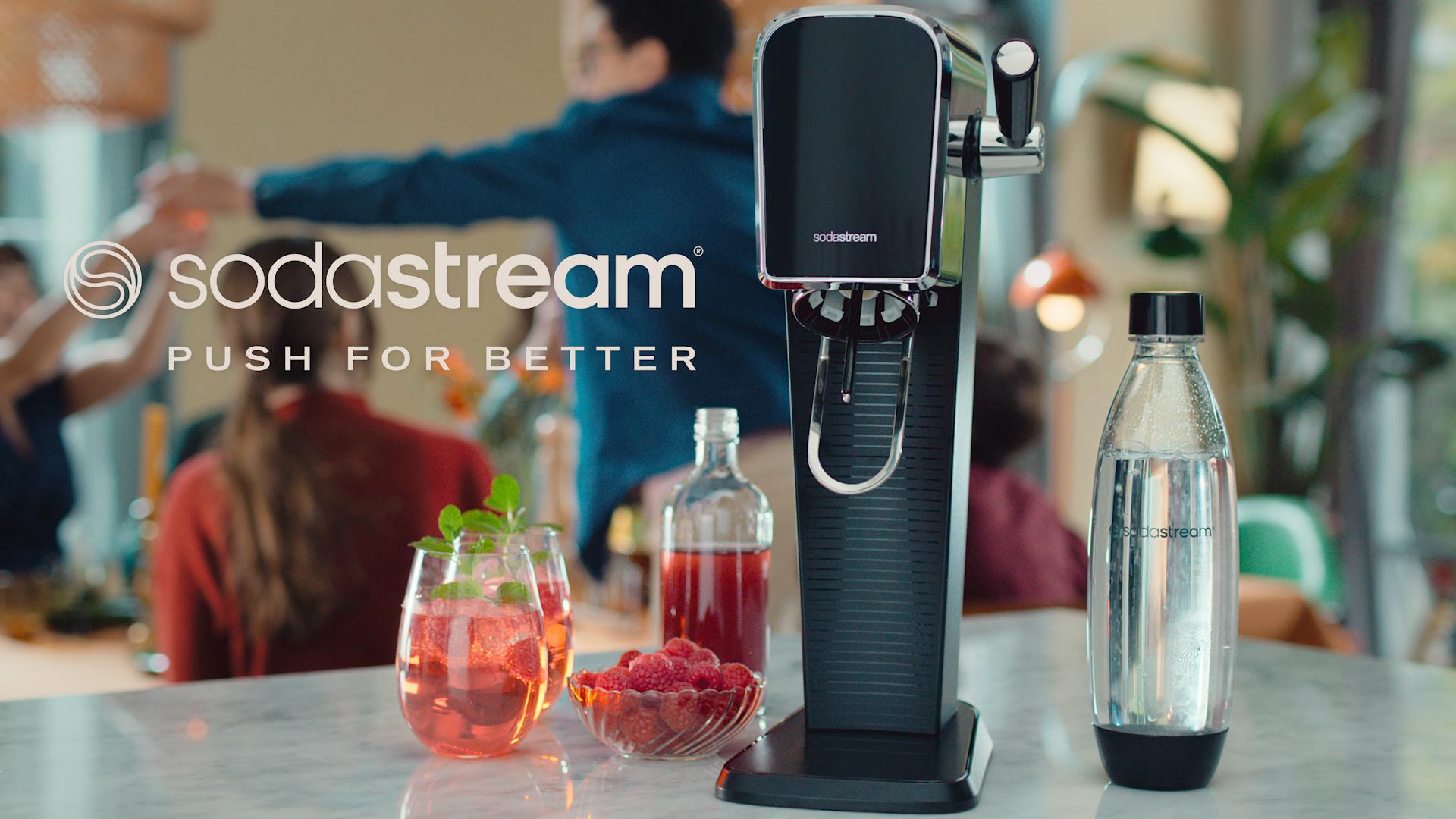 SodaStream lanceert nieuwe ‘Push for Better’-campagne