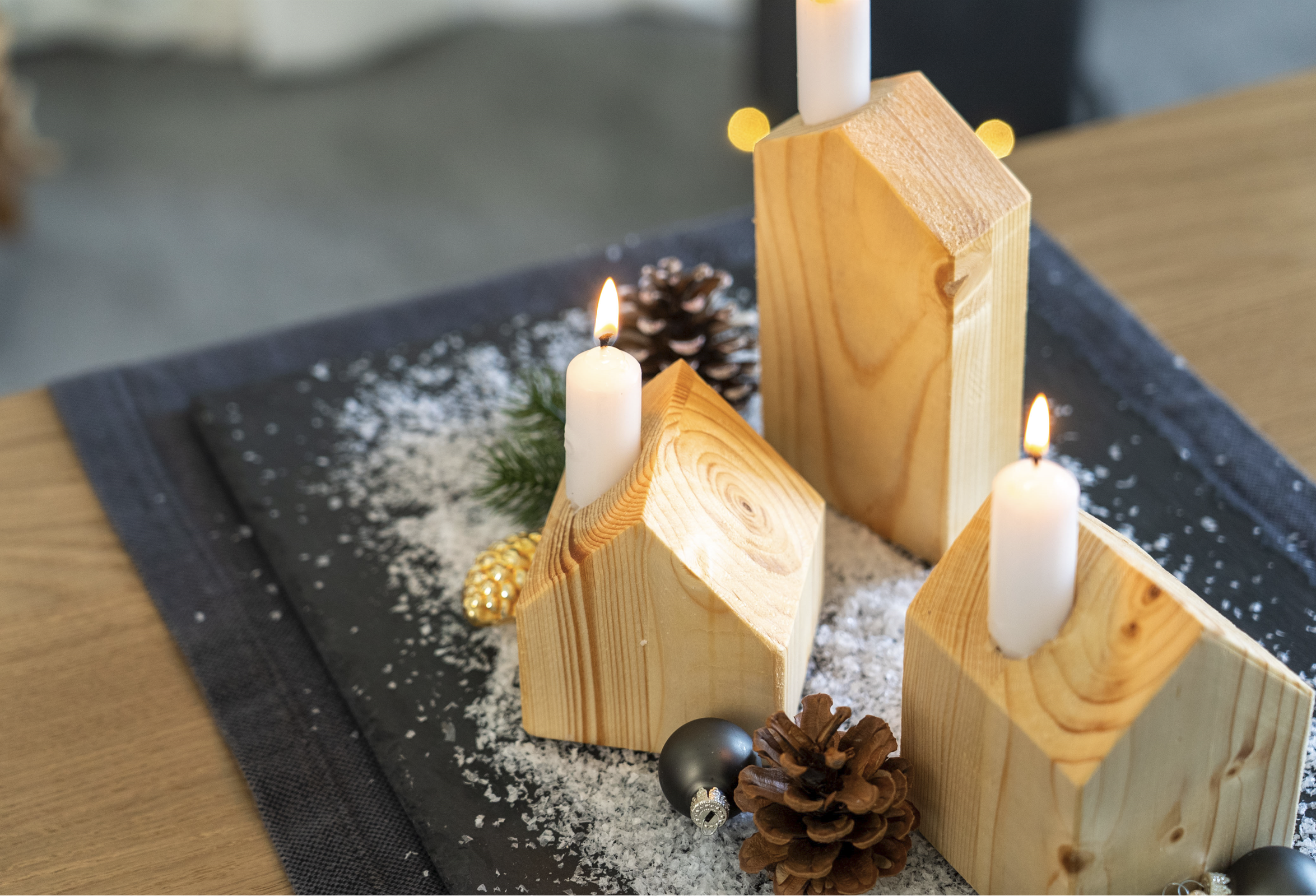 Décoration de Noël DIY : flamboyant ou minimaliste