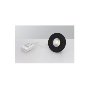 DOWNLIGHT MD-360, LED, 6W, SORT, AC-CHIP, IP44