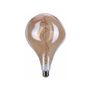 FILAMENT LED-PÆRE, BT165, AMBER, 4W, E27, 230V, DIM, MB