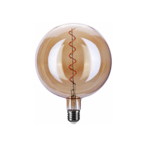 FILAMENT LED-PÆRE, G200, AMBER, 4W, E27, 230V, DIM, MB