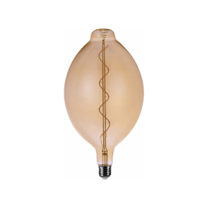 FILAMENT LED-PÆRE, BT180, AMBER, 4W, E27, 230V, DIM, MB