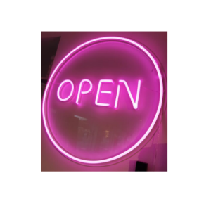 OPEN LED neon skilt