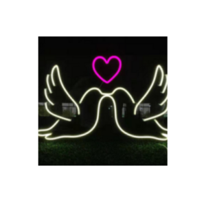 LED NEON SKILT LOVEBIRDS