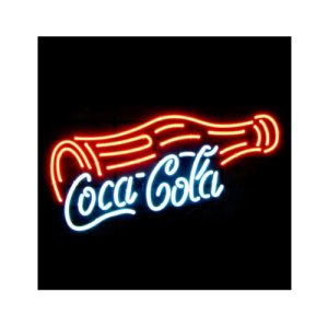 LED NEON SKILT COCA COLA FLASKE