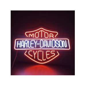 LED NEON SKILT HARLEY DAVIDSON