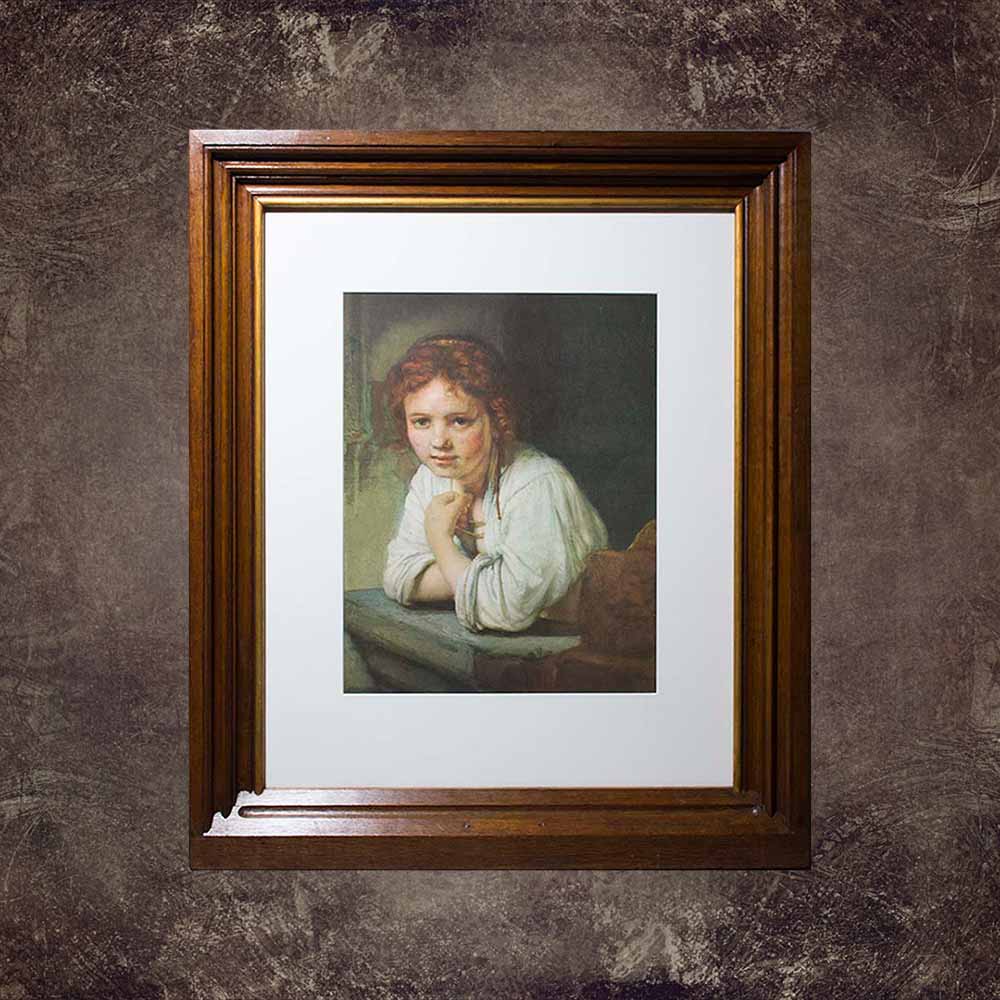 Meisje in het Venster Rembrandt