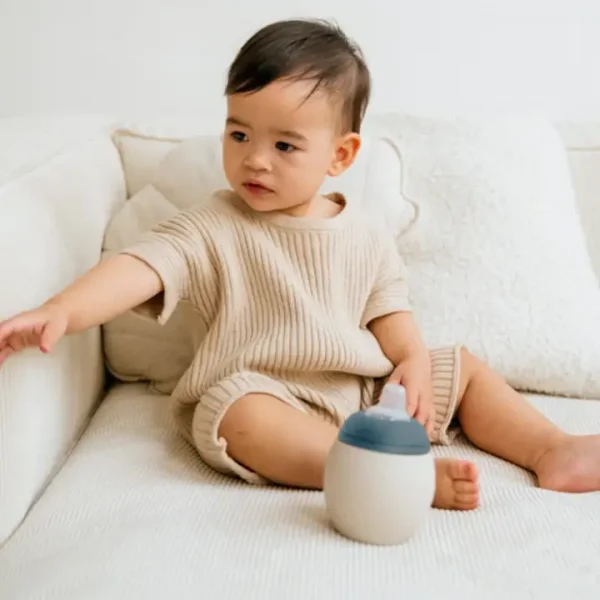 Tasse d'Apprentissage Sand/Sage - Elhée – Image 2