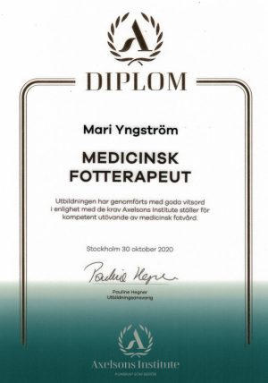 Medicinsk fotterapeut Norrköping