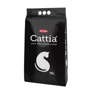 Cattia 10L Kattsand - vit klumpbildande kattsand