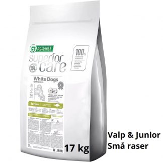NATURES PROTECTION Superior Care White Dogs Grain Free White Fish Junior Small and Mini Breeds 17 kg