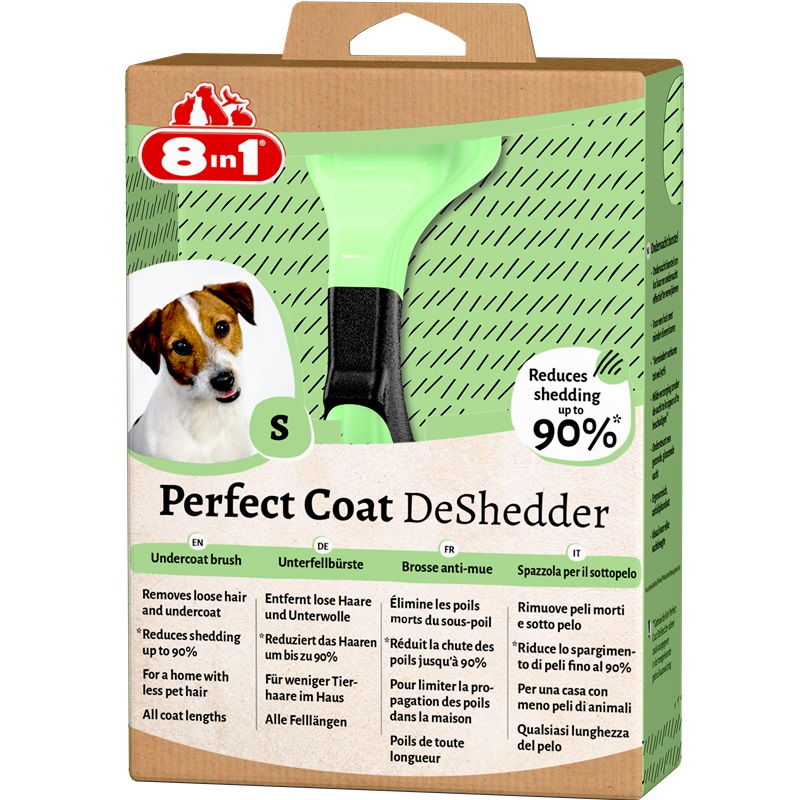 8in1 Perfect Coat DeShedder Dog S - LillaShop.se