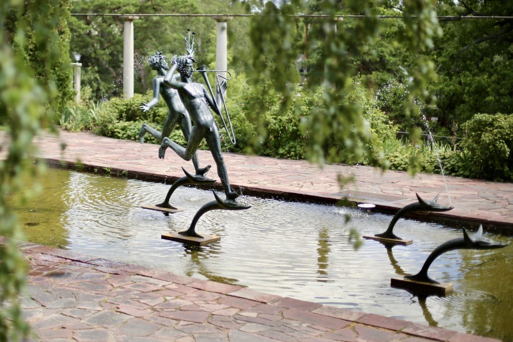 The Aganippe Fountain at Millesgården sculpture park, Lidingö, Sweden. Photo by Mihaela Limberea. www.limberea.com