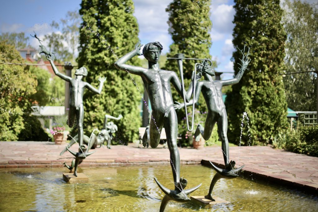 The Aganippe Fountain at Millesgården sculpture park, Lidingö, Sweden. Photo by Mihaela Limberea. www.limberea.com