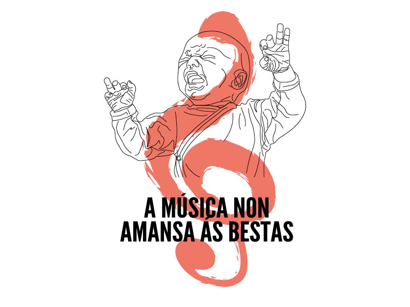 A MÚSICA NON AMANSA ÁS BESTAS