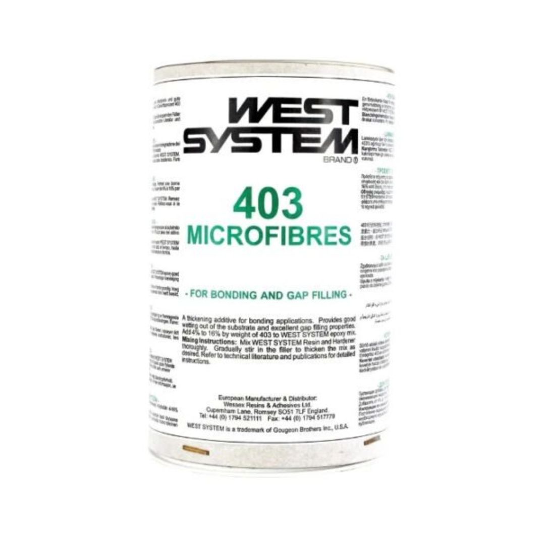 West System 403-28 Microfibers Adhesive Filler - 20 Oz For Boat Marine Repair