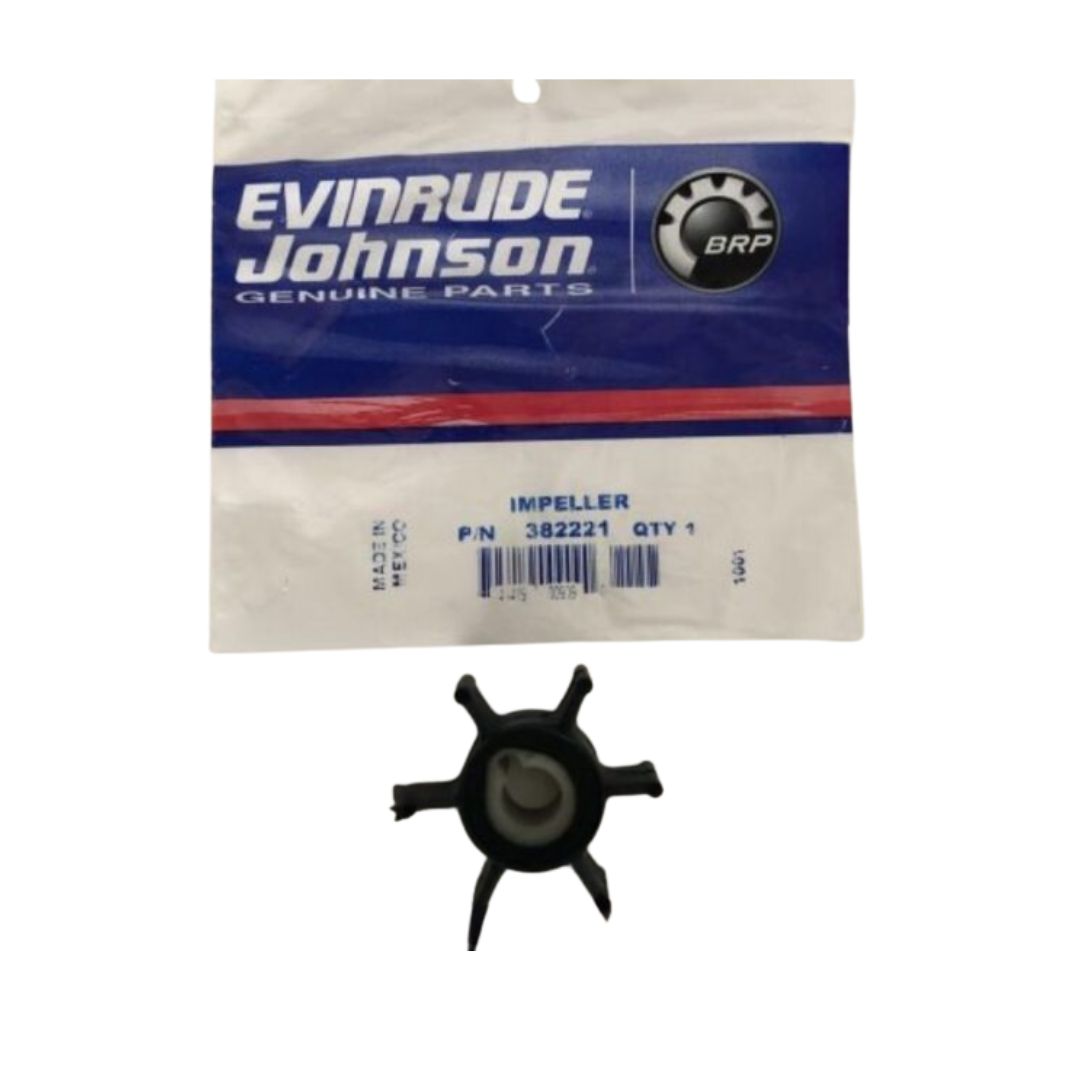 Evinrude Johnson Impeller Water Pump 2HP, 2 Stroke. P/N: 382221