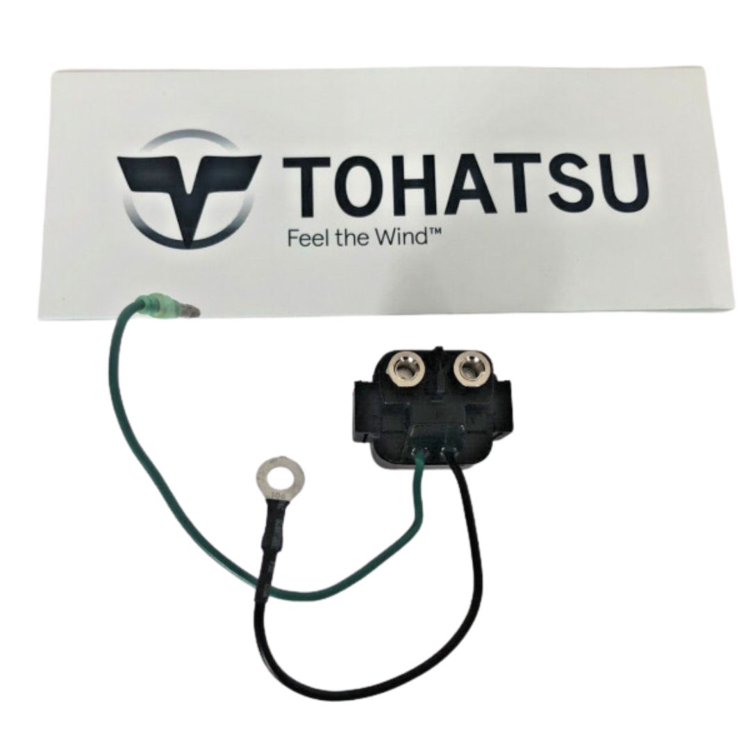Tohatsu Starter Solenoid 8HP 9.8HP 15HP 20HP 25HP 30HP. P/N: 3H8-76040-0