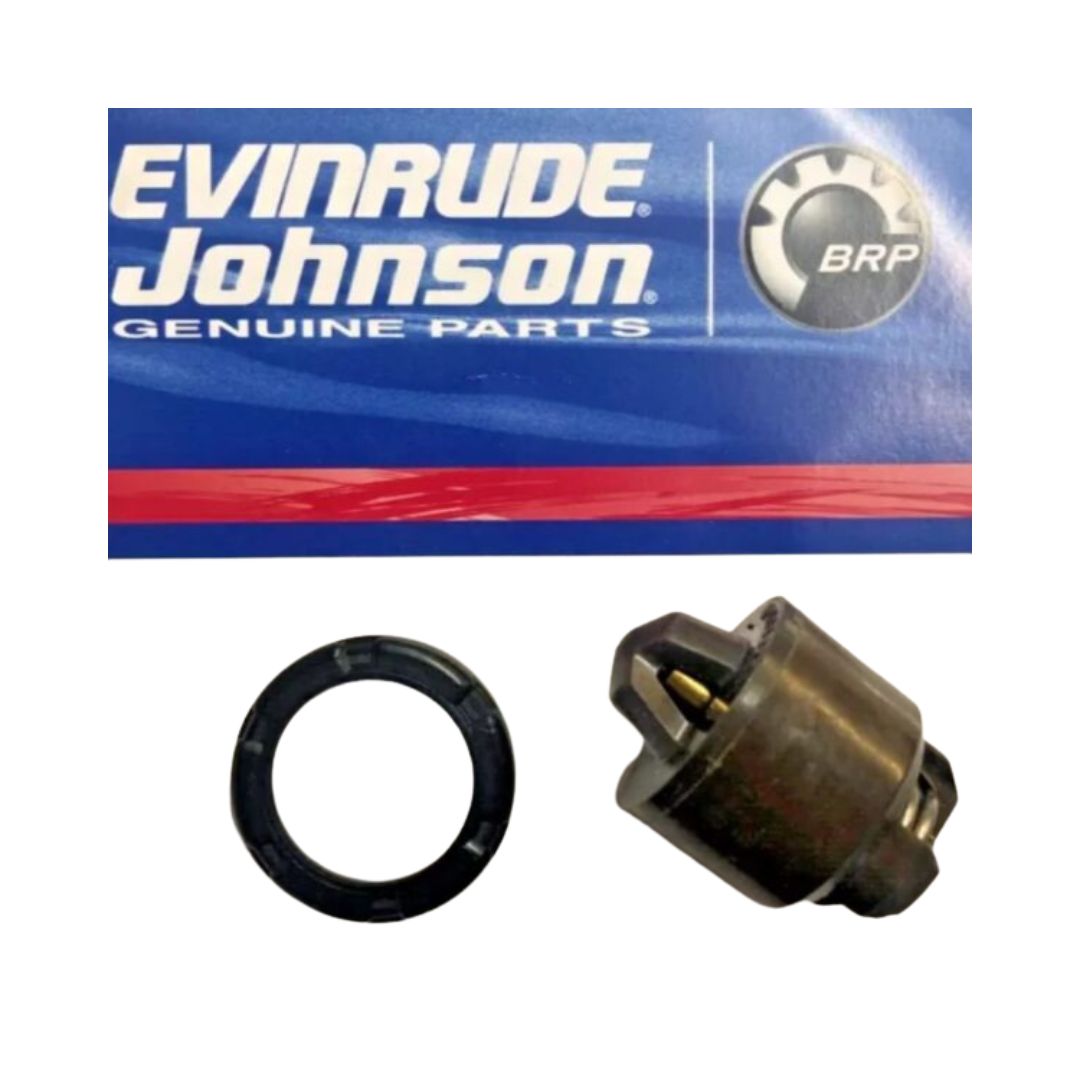 Evinrude Johnson OMC Outboard Thermostat 6HP 8HP 9.9HP 15HP 40HP 50HP. P/N: 433379
