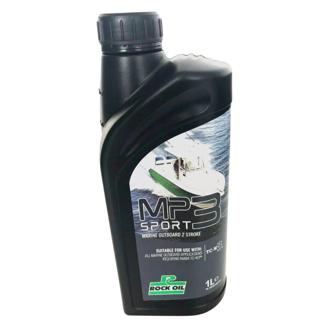 Rock Oil 2 Stoke MP3 Sports NMMA TC-W3 Outboard Engine Oil Marine Mercury Yamaha.