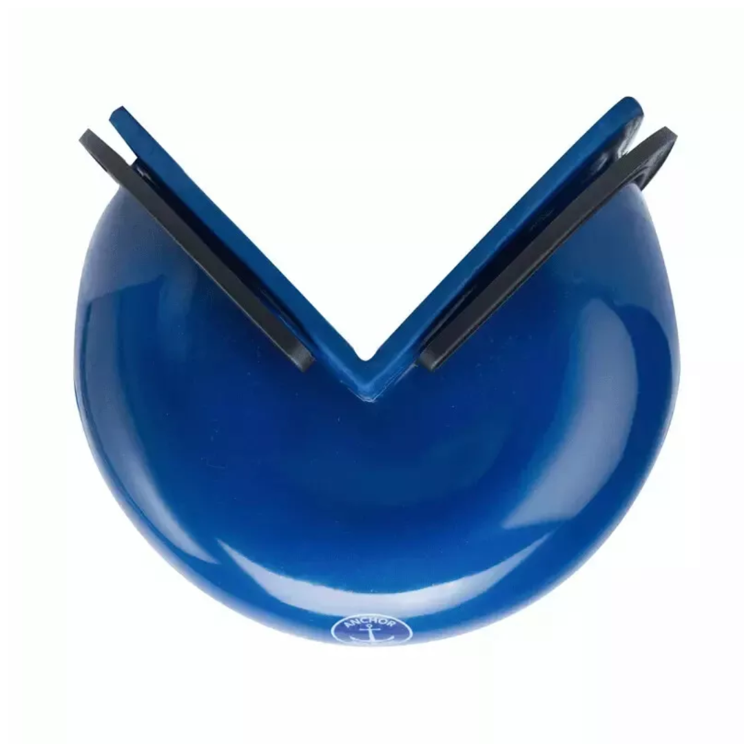 Anchor Marine Royal Blue X 1 Transom Corner Fender Manufacturers Imperfections. P/N 6-110201-RB