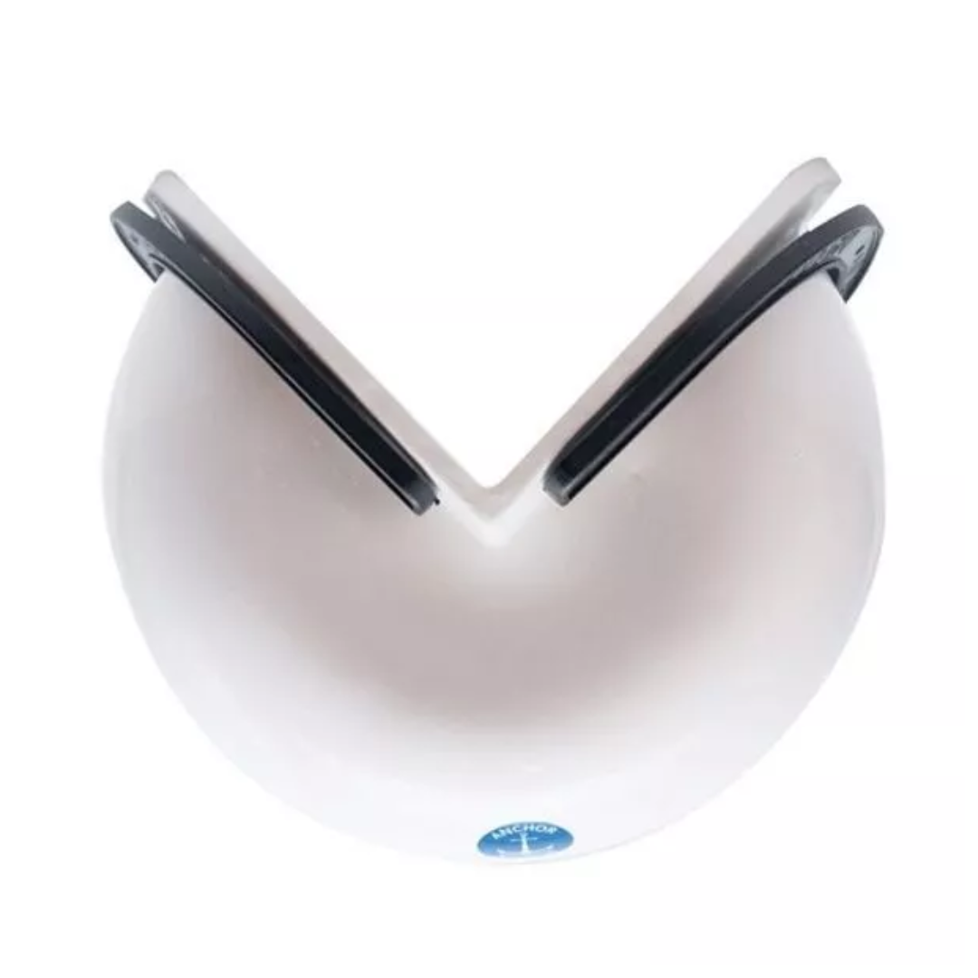 Anchor Marine White Transom Corner Fender  x 1. P/N: 6-110201-WH