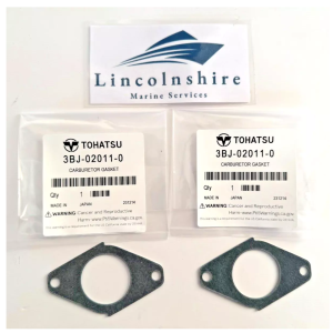 Tohatsu Genuine 15HP 20HP Four Stroke Carburettor Gaskets x 2. P/N: 3BJ-02011