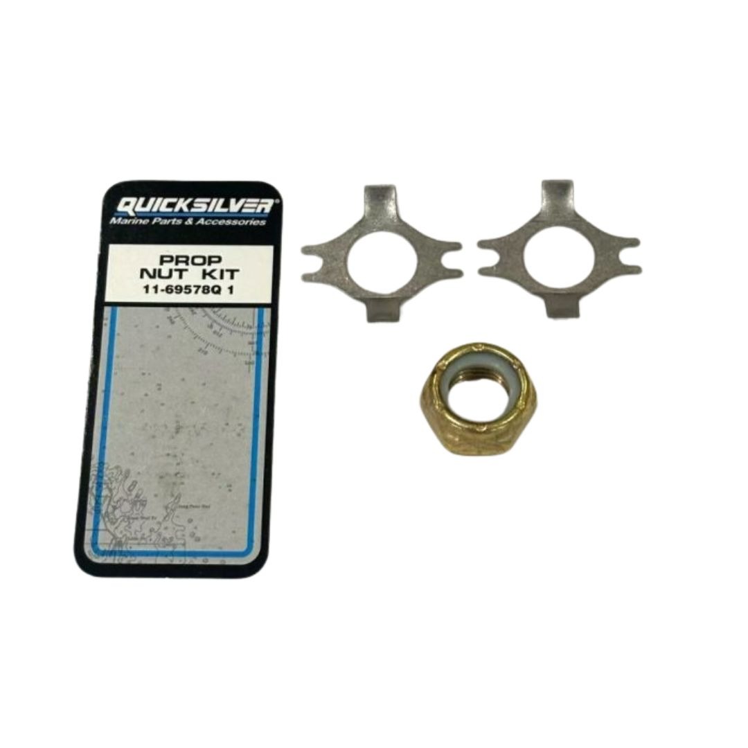 Genuine Mercury Mariner 30HP 40HP 50HP 60HP Propeller Nut Kit. P/N: 11-69578Q1