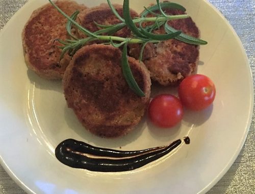 cottage cheese kaker ferdig og klar til servering