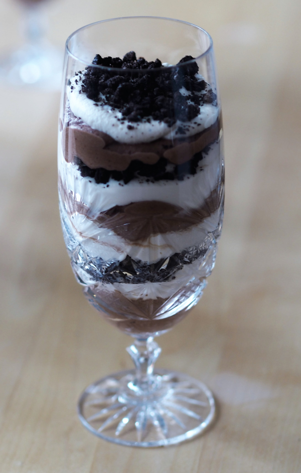 Bilde av Baileys, oreo and cream dessert, klar til servering