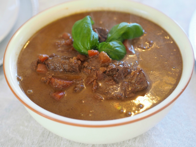 Bilde av lindas kjøttgryte, klar til servering