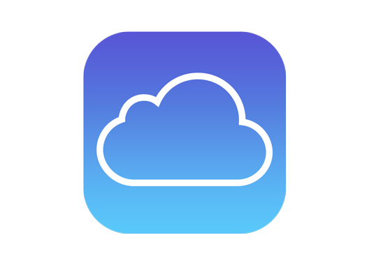 Logo för ICloud