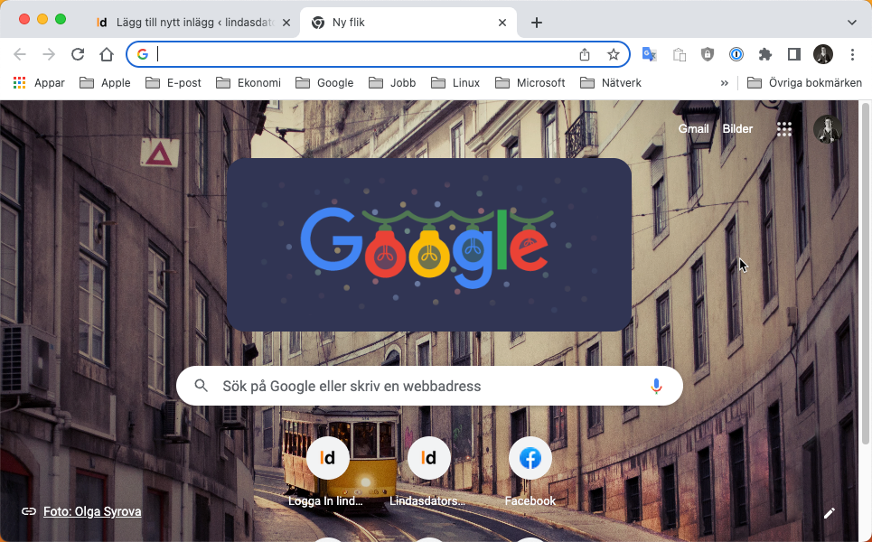 Google Chrome i macOS Ventura