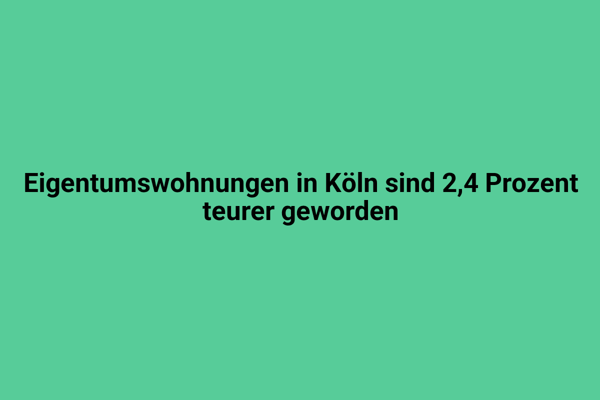 Moderne Eigentumswohnungen in Köln mit nachhaltiger Architektur und grüner Umgebung.
