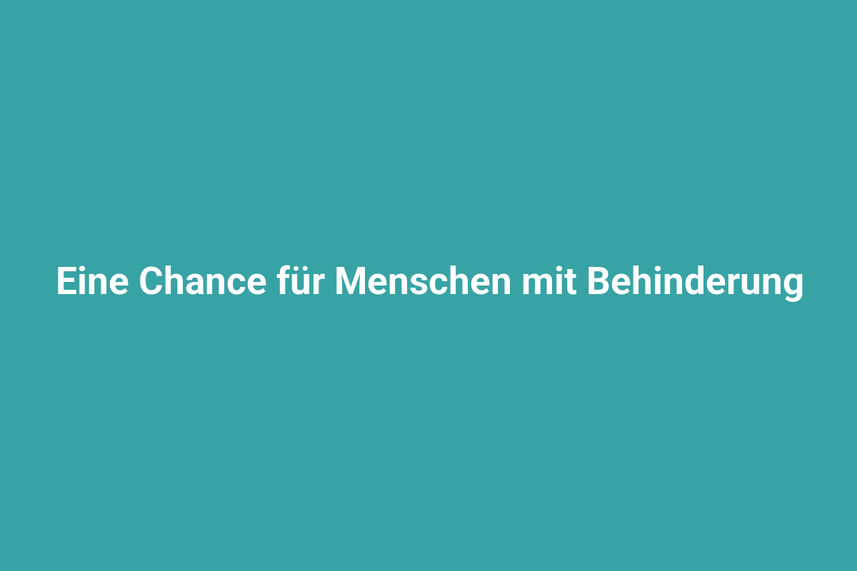 Barrierefreier Zugang zur Unterstützung von Menschen mit Behinderung in Lindweiler, Deutschland.