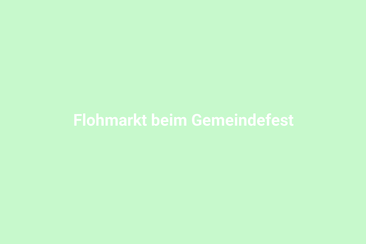 Farmer's market beim Gemeindefest in Lindweiler, mit bunten Ständen und frischen regionalen Produkten.