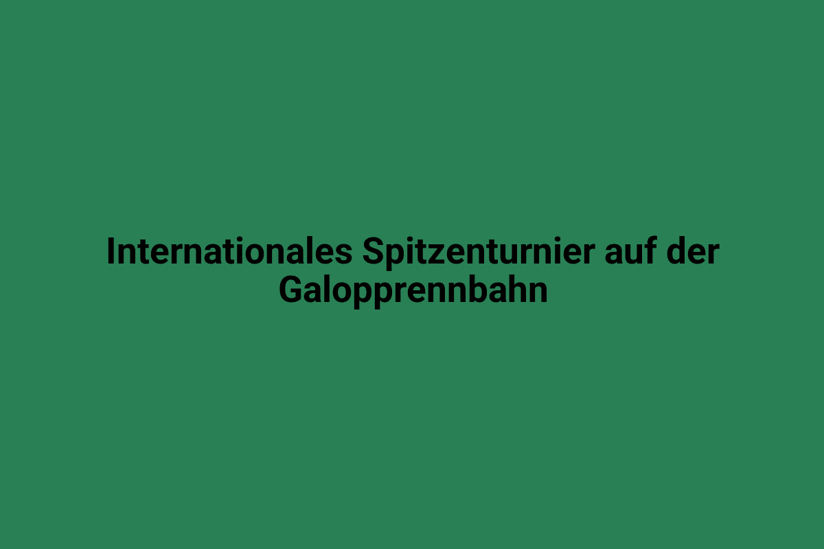 Internationale Galopprennbahn Lindweiler, Pferderennen, Top-Event, Sportveranstaltung, Freizeitgestaltung, Pferdesport, Rassepferde, Zuschauer, Rennbahn, Veranstaltung in Lindweiler.