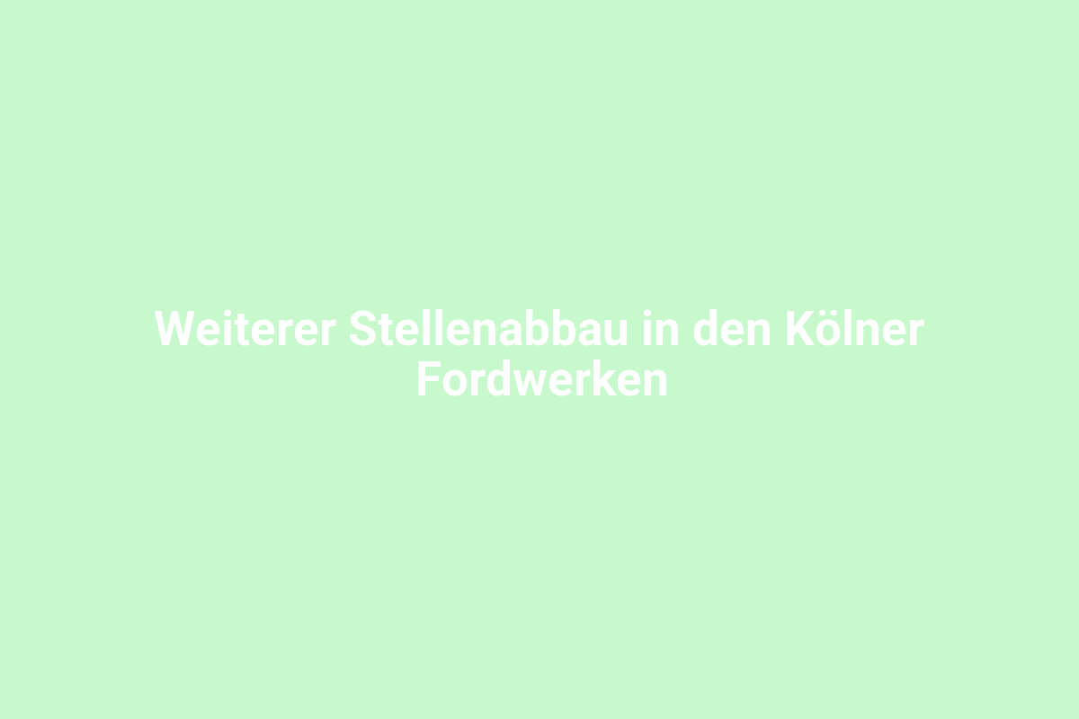 Modernes Industriegebiet bei den Kölner Fordwerken mit zahlreichen Anlagen und technischen Einrichtungen.