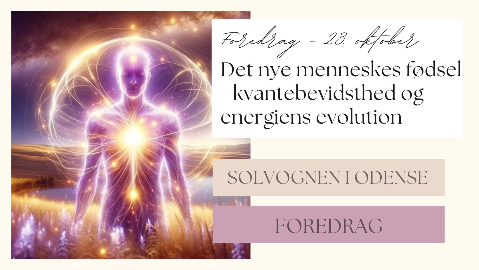 Foredrag: Det nye menneskes fødsel