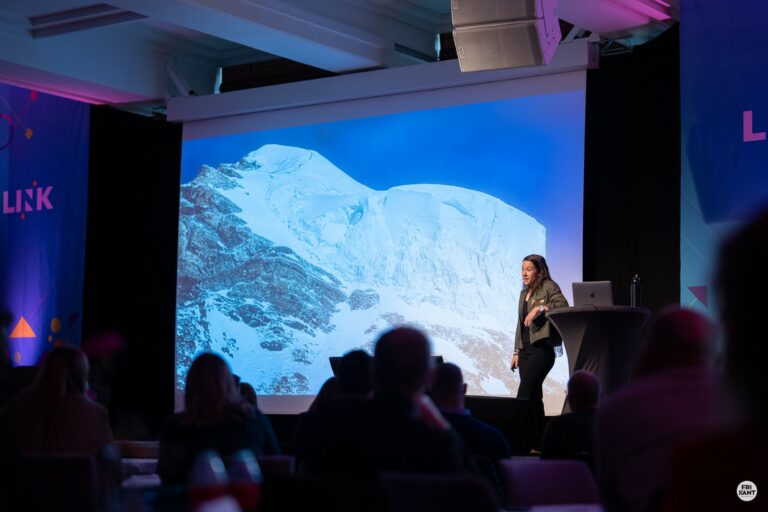 Kristin Harila på LINK 2023. Foto: Frank Rune Isaksen, Frikant