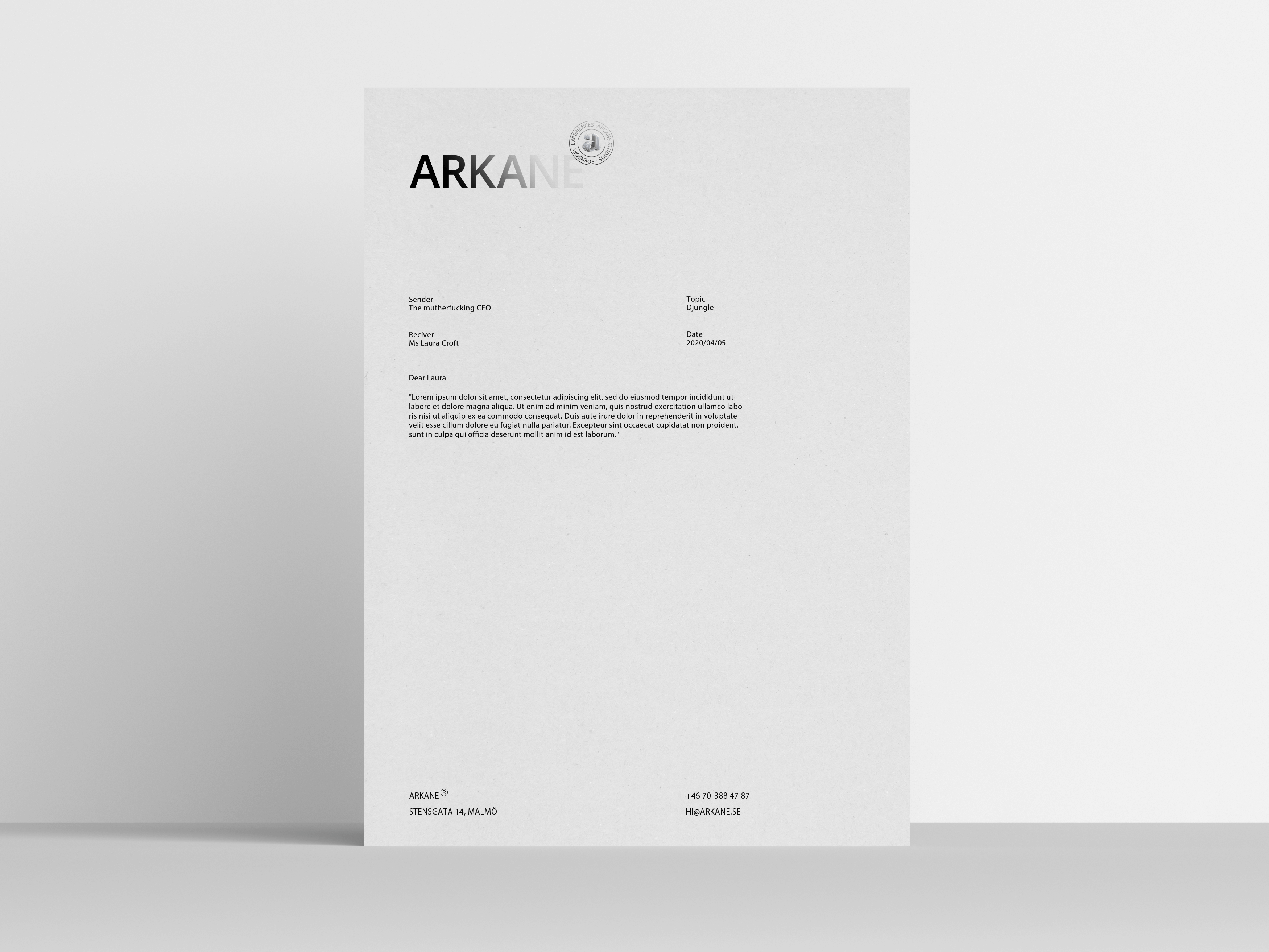 Letterhead