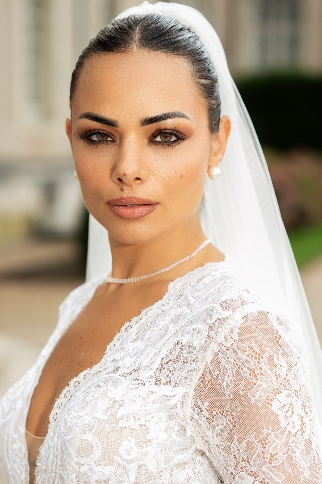 Fashion wedding portrait