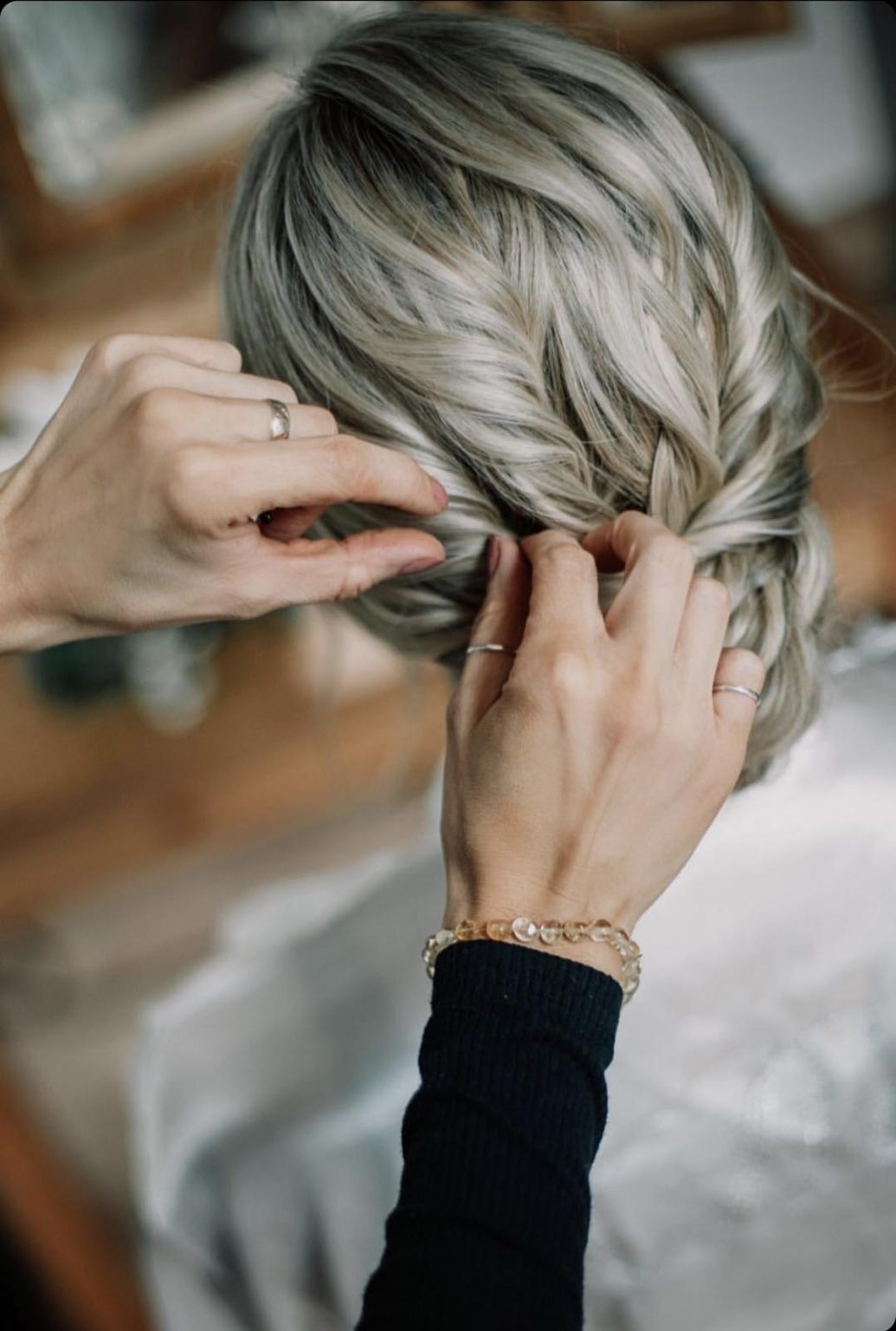 Wedding image, hair by Lisa Smith Hair, Norwich, UK