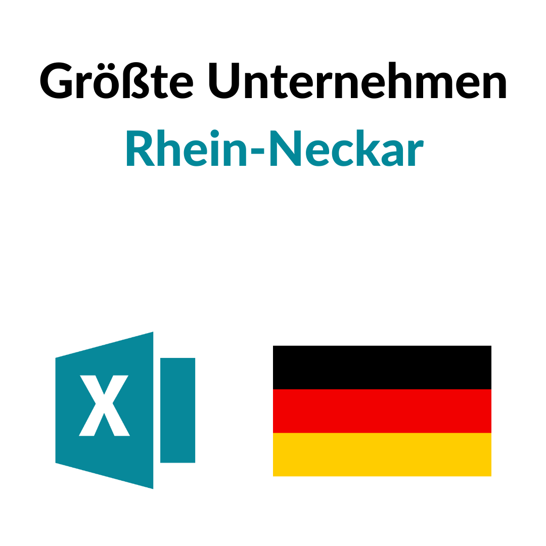 Größte Unternehmen Rhein-Neckar